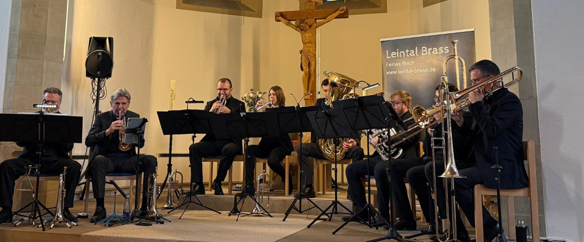 Benefizkonzert mit Leintal Brass